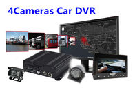 IOS Android Real Time Monitoring 4 Camera Car SD Card Digital Video Recorder