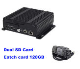 6Ch 720P SD Card Mobile DVR with 12V Car CCTV DVR System , surpoort multi view