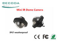 C807-AHD IR Dome Camera Waterproof Vehicle Surveillance Cameras Metal AHD 1.3MP / 2MP