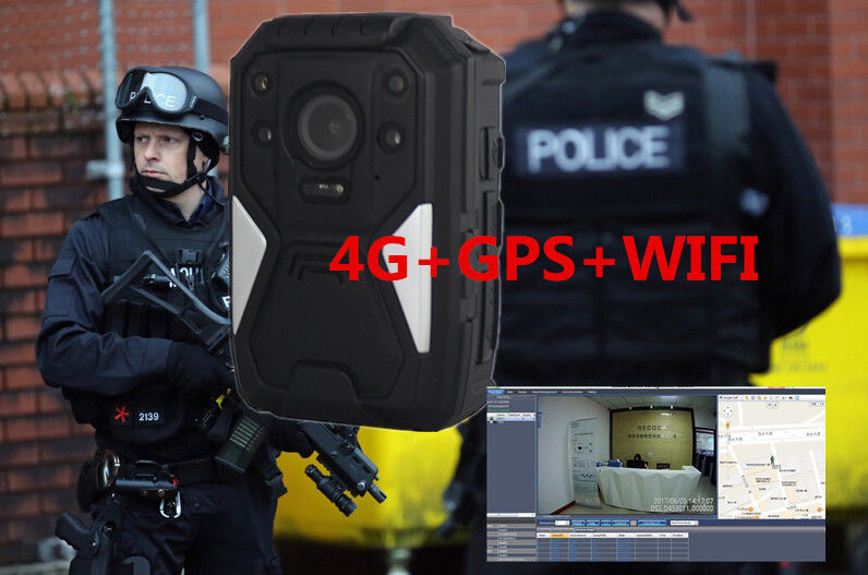 Full HD 1440P 4G Body Camera , IP67 Weatherproof law enforcement camera