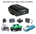 Black HDD 3g dvr Vehicle Security Camera Systems Support Android & IOS App