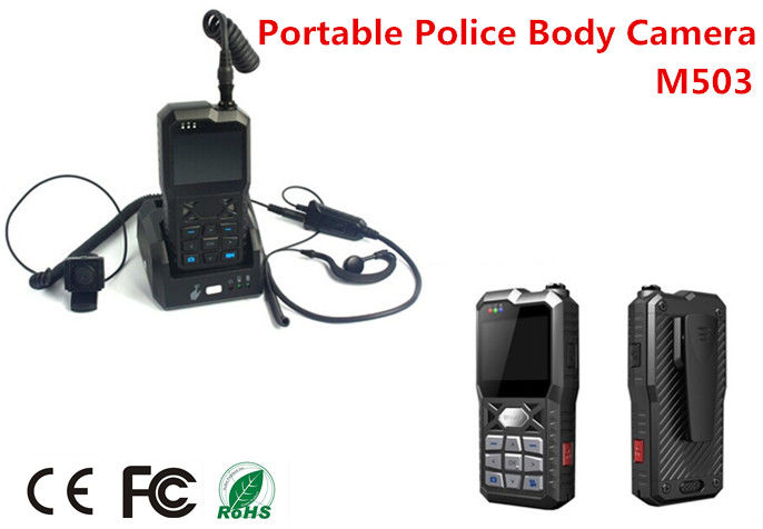 CMS Software Police Body Worn Camera DVR Support 10 Hours Recording128G